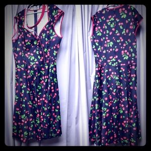 1 DAY SALE💖Pinup Couture Heidi Cherry Dress XL💖